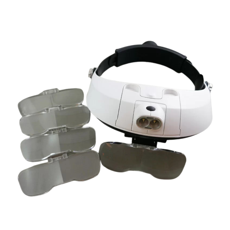 Magnifying Headset with Light